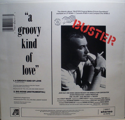 PHIL COLLINS - A GROOVY KIND OF LOVE | 7" SINGLE VINILO USADO