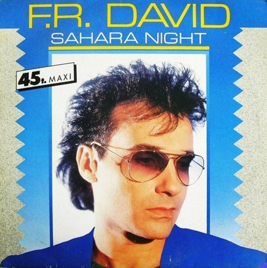 F.R. DAVID - SAHARA NIGHT | 12" MAXI SINGLE USADO