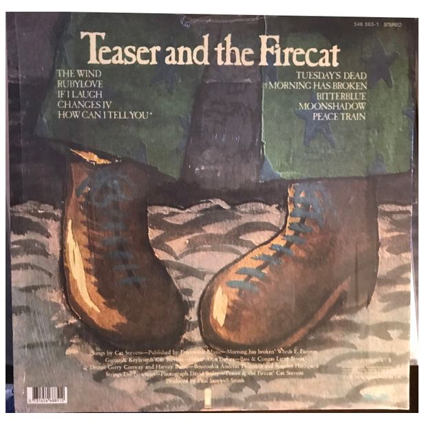 CAT STEVENS - TEASER AND THE FIRECAT | VINILO USADO