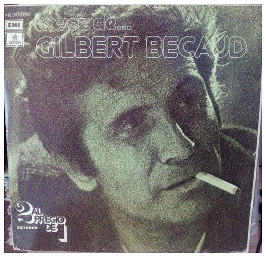 GILBERT BECAUD - LA VOZ DE (2LP) | VINILO USADO