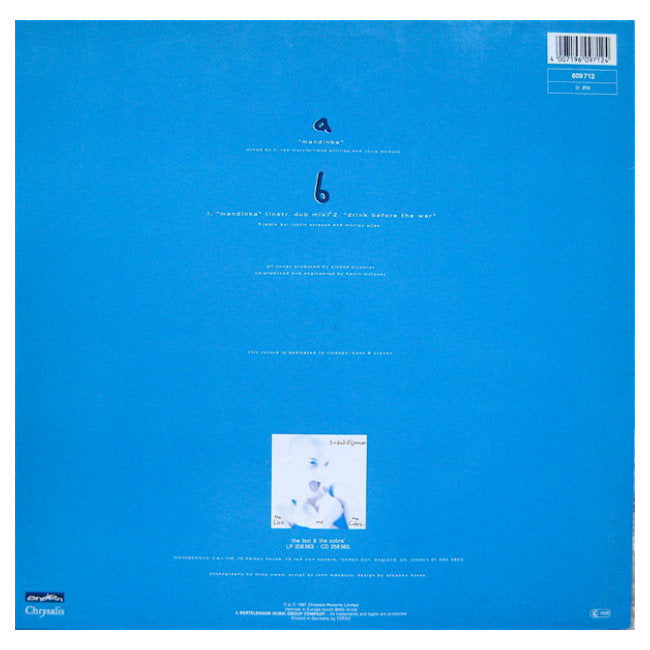 SINEAD O'CONNOR  - MANDINKA  | 12" MAXI SINGLE USADO