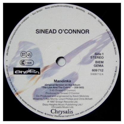 SINEAD O'CONNOR  - MANDINKA  | 12" MAXI SINGLE USADO
