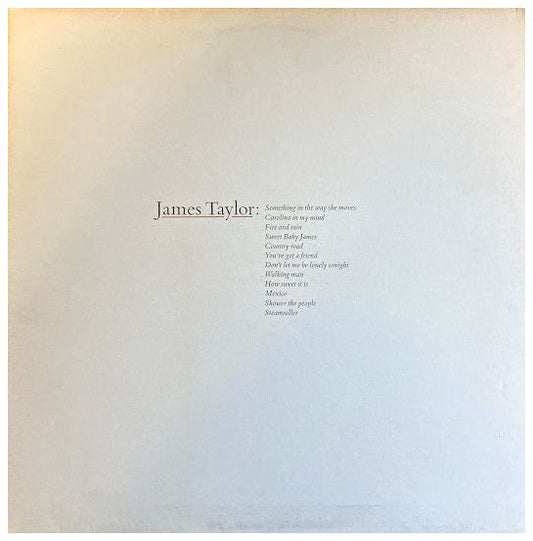 JAMES TAYLOR - GREATEST HITS | VINILO USADO