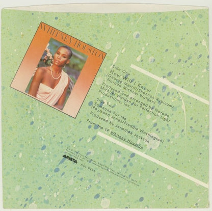 WHITNEY HOUSTON - HOW WILL I KNOW | 7" SINGLE VINILO USADO
