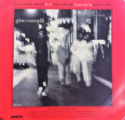 GINO VANELLI - LIVING INSIDE MYSELF | 7" SINGLE VINILO USADO