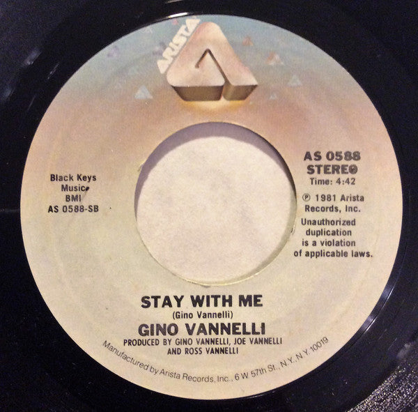 GINO VANELLI - LIVING INSIDE MYSELF | 7" SINGLE VINILO USADO
