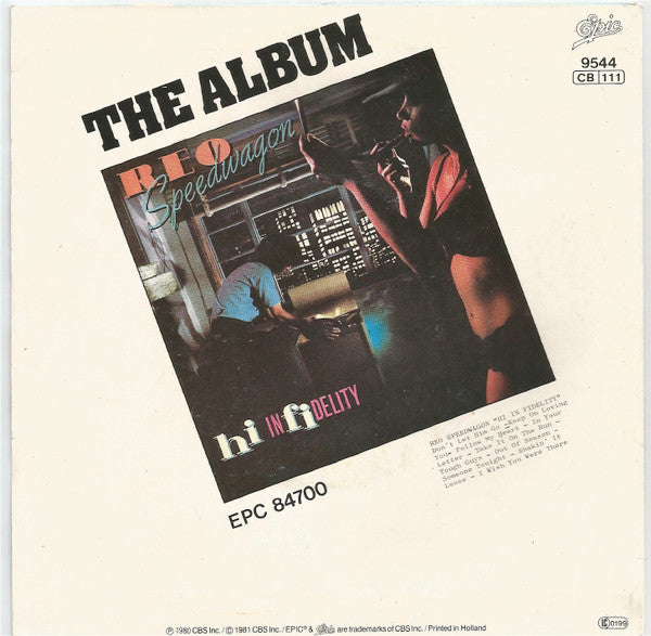 REO SPEEDWAGON - KEEP ON LOVING YOU | 7'' SINGLE VINILO USADO