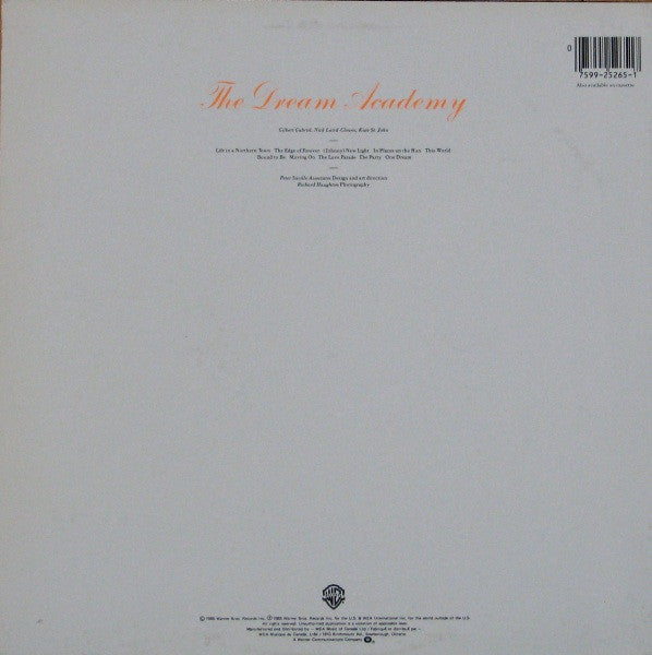 DREAM ACADEMY - DREAM ACADEMY | VINILO