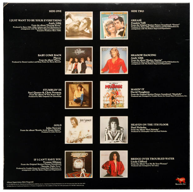 RSO CHART BUSTERS - RSO GREATEST HITS | VINILO USADO