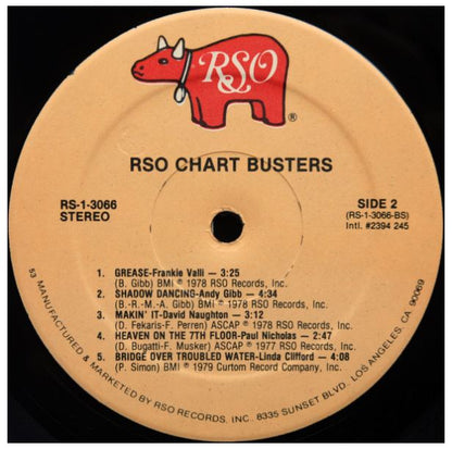 RSO CHART BUSTERS - RSO GREATEST HITS | VINILO USADO