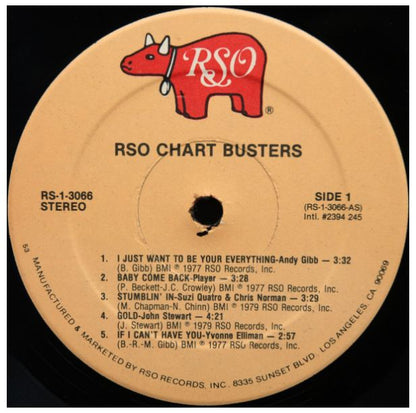 RSO CHART BUSTERS - RSO GREATEST HITS | VINILO USADO