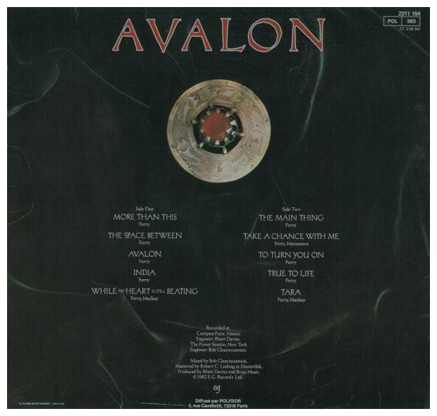 ROXY MUSIC - AVALON | VINILO USADO