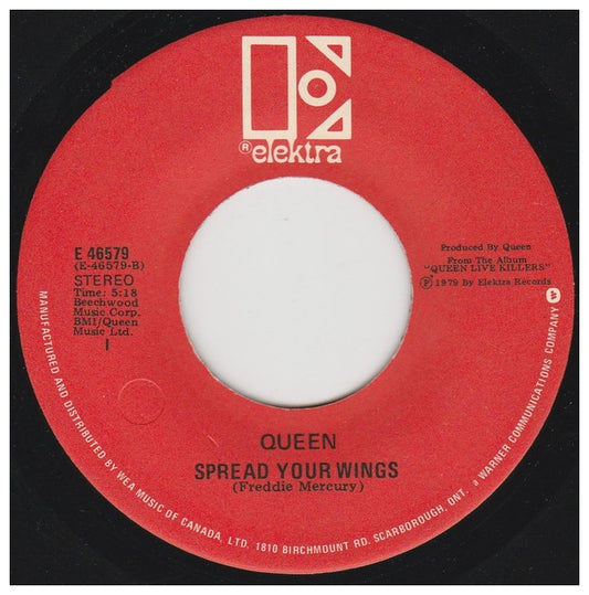 QUEEN - CRAZY LITTLE THING CALL LOVE | 7" SINGLE VINILO USADO