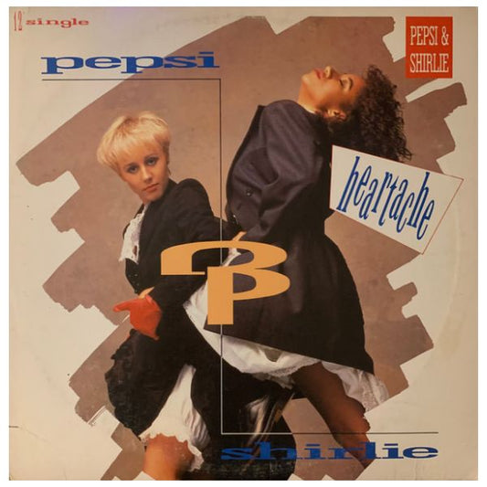 PEPSI & SHIRLIE - HEARTACHE | 12" MAXI SINGLE USADO