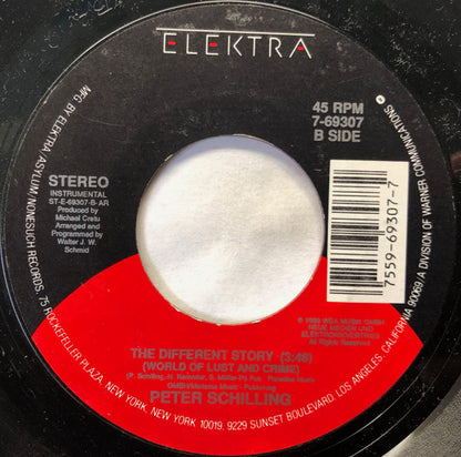 PETER SCHILLING - THE DIFFERENT STORY | 7" SINGLE VINILO USADO