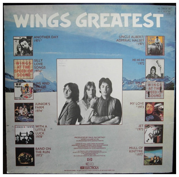 WINGS - GREATEST | VINILO USADO