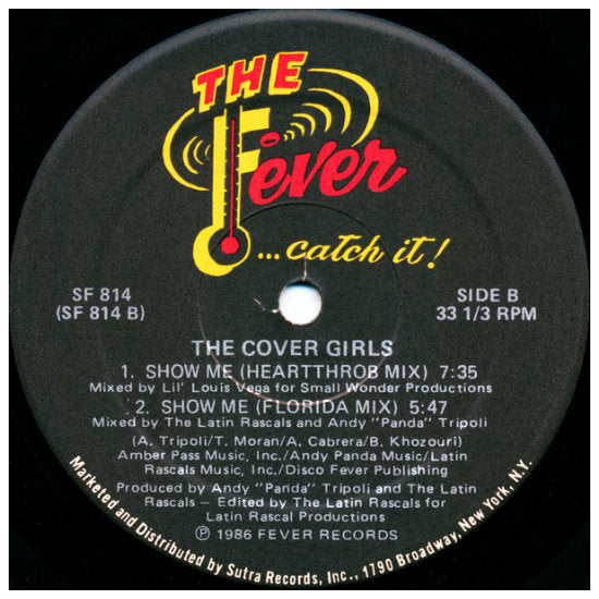 COVER GIRLS - SHOW ME | 12" MAXI SINGLE USADO