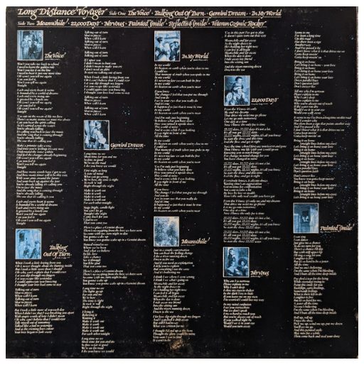 MOODY BLUES - LONG DISTANCE VOYAGER | VINILO USADO