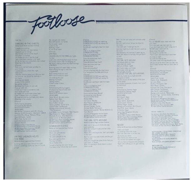 FOOTLOOSE - O.S.T. (LAVENDER COLORED VINYL) | VINILO