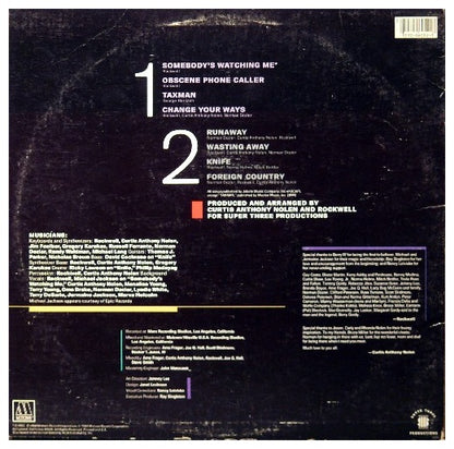 ROCKWELL - SOMEBODYS WATCHING ME (ALBUM) | VINILO USADO