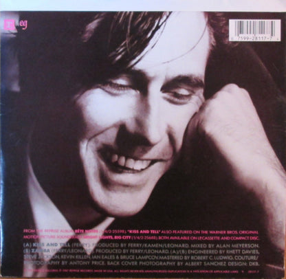 BRYAN FERRY - KISS AND TELL | 7" SINGLE VINILO USADO