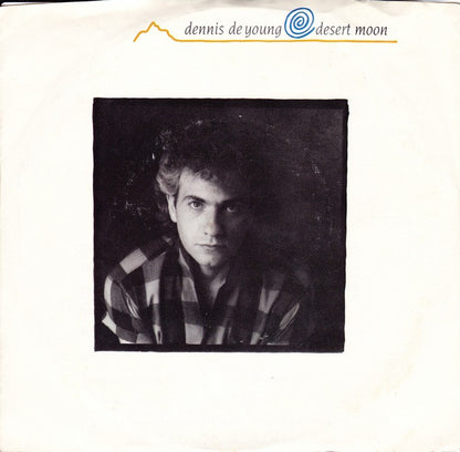 DENNIS DEYOUNG - DESERT MOON | 7" SINGLE VINILO USADO