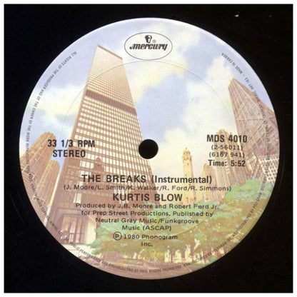 KURTIS BLOW - THE BREAKS | 12" MAXI SINGLE USADO