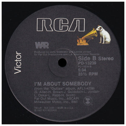 WAR - OUTLAW | 12" MAXI SINGLE USADO