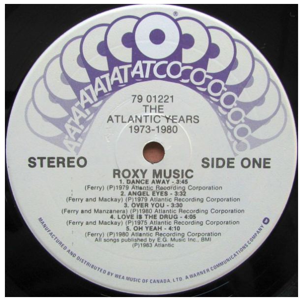 ROXY MUSIC - ATLANTIC YEARS 1973-1980 | VINILO USADO
