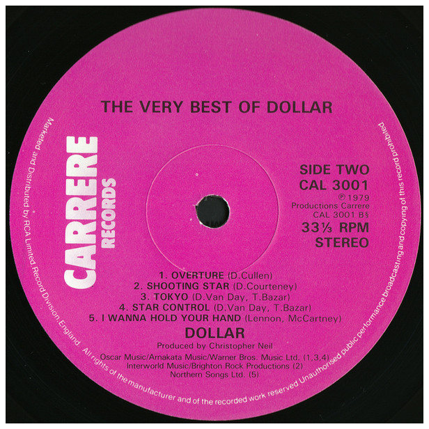 DOLLAR  - THE VERY BEST OF | VINILO USADO