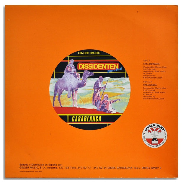 DISSIDENTEN - FATA MORGANA | 12" MAXI SINGLE USADO