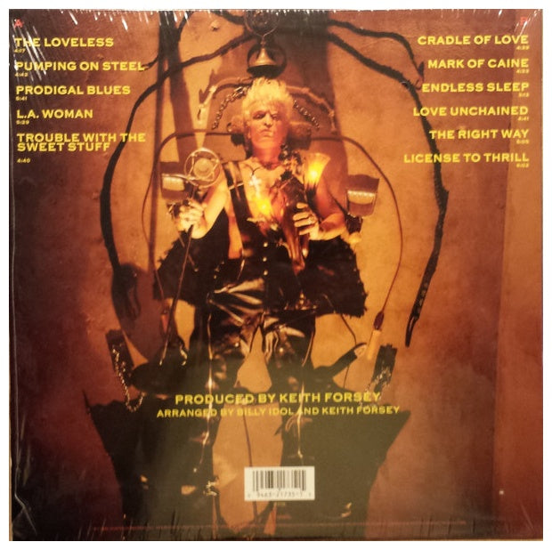 BILLY IDOL - CHARMED LIFE | VINILO USADO