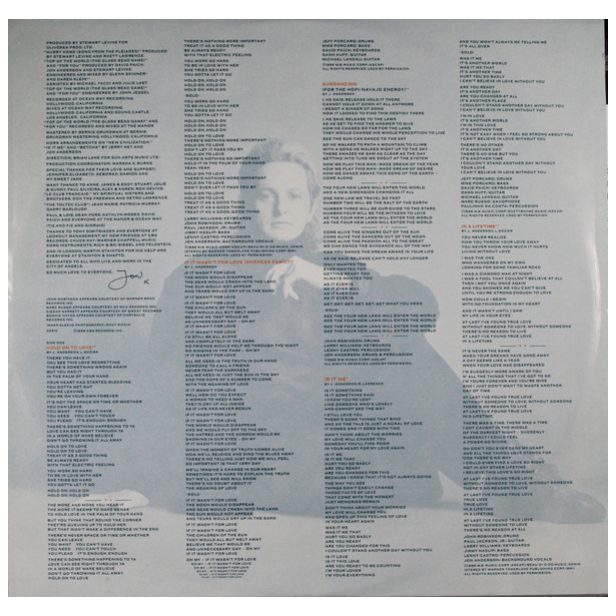 JON ANDERSON - IN THE CITY OF ANGELS | VINILO USADO