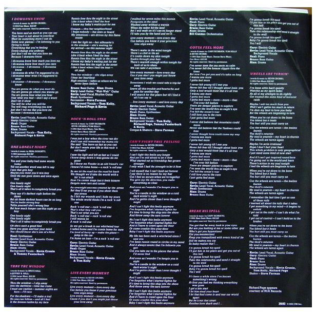 REO SPEEDWAGON - WHEELS ARE TURNIN' | VINILO USADO