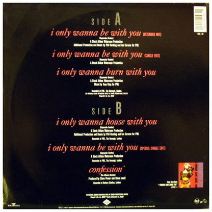 SAMANTHA FOX  - I ONLY WANNA BE WITH YOU | 12" MAXI SINGLE USADO