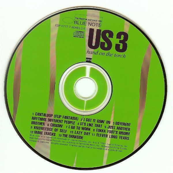 US3 - HANDS ON THE TORCH | CD USADO