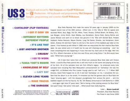 US3 - HANDS ON THE TORCH | CD USADO