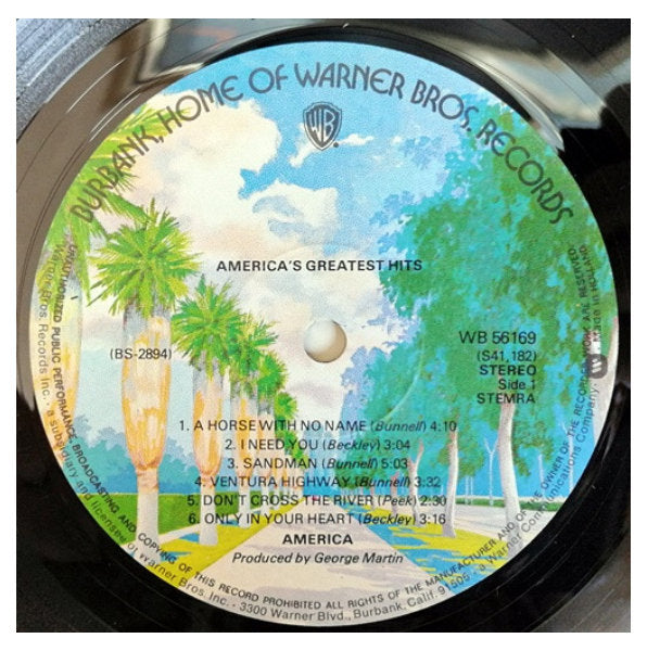 AMERICA - GREATEST HITS  | VINILO USADO