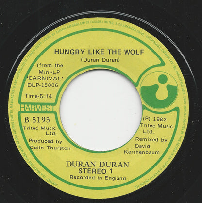 DURAN DURAN - HUNGRY LIKE A WOLF | 7" SINGLE VINILO USADO