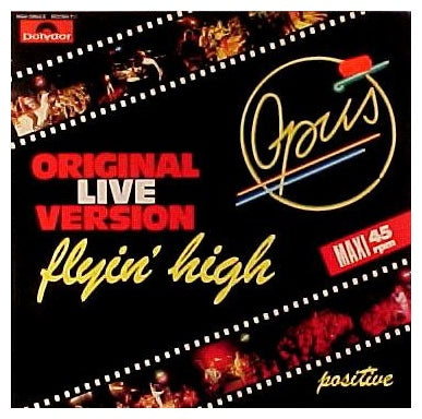 OPUS - POSITIVE/FLYIN' HIGH | 12" MAXI SINGLE USADO