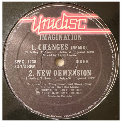 IMAGINATION - JUST AN ILLUSION/NEW DIMENSION | 12" MAXI SINGLE USADO