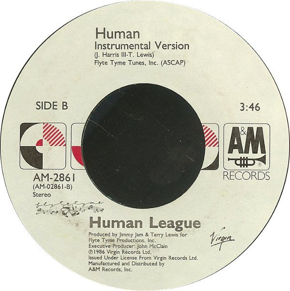 HUMAN LEAGUE - HUMAN | 7" SINGLE VINILO USADO