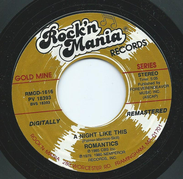 ROMANTICS - WHAT I LIKE ABOUT YOU | 7" SINGLE VINILO USADO