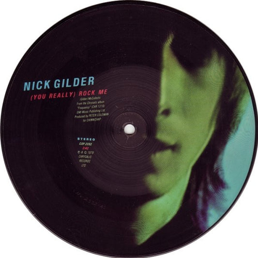 NICK GILDER - (YOU REALLY) ROCK ME (PICTURE DISC) | 7" SINGLE VINILO USADO