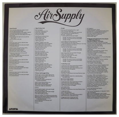 AIR SUPPLY - THE ONE THAT YOU LOVE  | VINILO