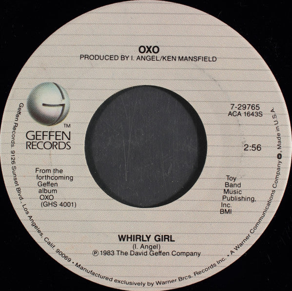 OXO - WHIRLY GIRL | 7" SINGLE VINILO USADO