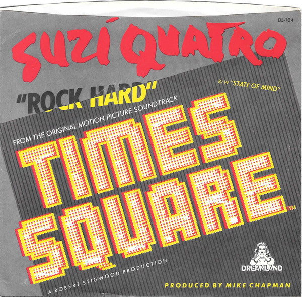 SUZI QUATRO - ROCK HARD | 7" SINGLE VINILO USADO
