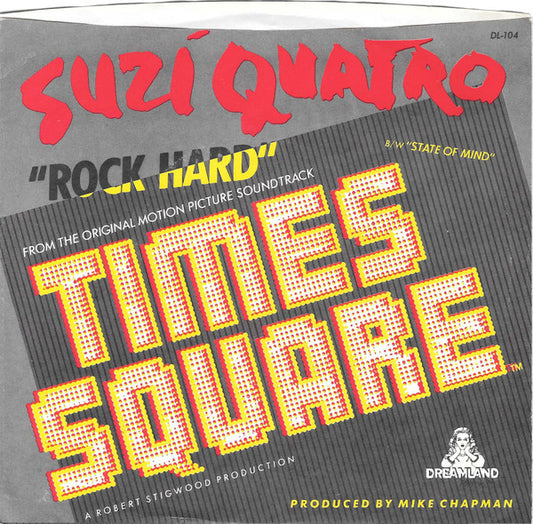 SUZI QUATRO - ROCK HARD | 7" SINGLE VINILO USADO