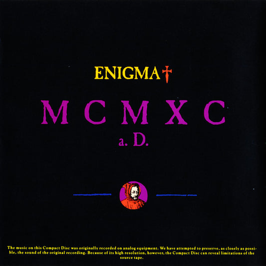 ENIGMA - MCMXC A.D. | CD USADO