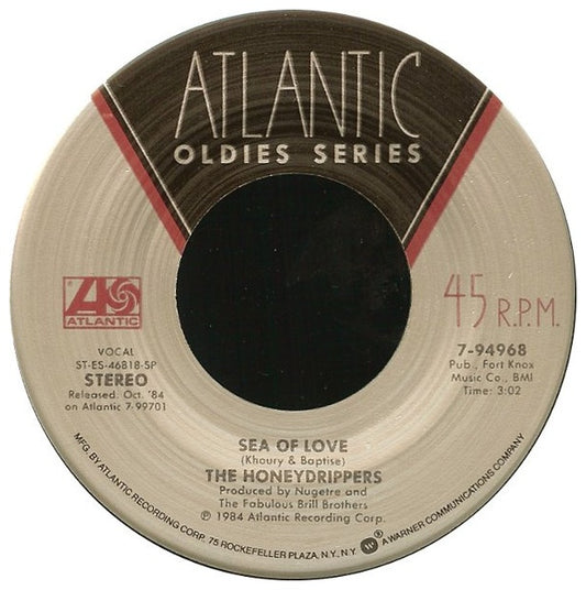 HONEY DRIPPERS - SEA OF LOVE | 7" SINGLE VINILO USADO